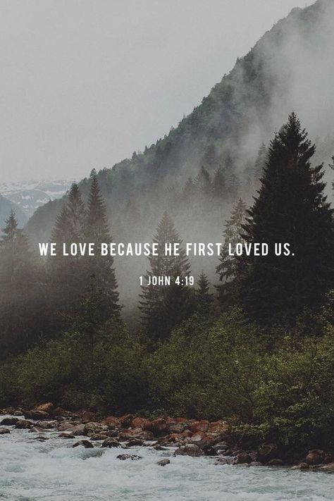 Bible John, Grace Quotes, Christian Meditation, Quotes Faith, Quotes Christian, He First Loved Us, Ayat Alkitab, John 4, Christian Motivation