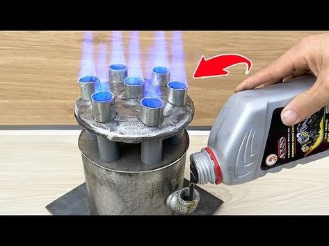 Millions of people do not know this knowledge! 3 in 1 waste oil heater! Warm for winter 2024 - YouTube Waste Oil Heater, Border Patterns, Oil Heater, Free Energy Generator, Energy Generator, Free Energy, Diy Videos, Winter 2024, Projects To Try