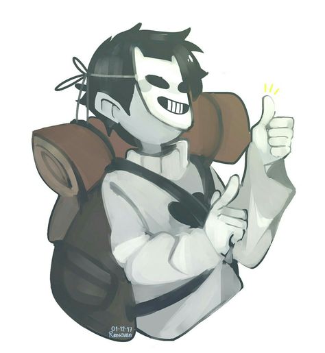 Off Zacharie, Zacharie Off, Off Mortis Ghost, Penguin Coloring Pages, Off Game, Rpg Maker, Undertale Drawings, Human Art, Creative Drawing