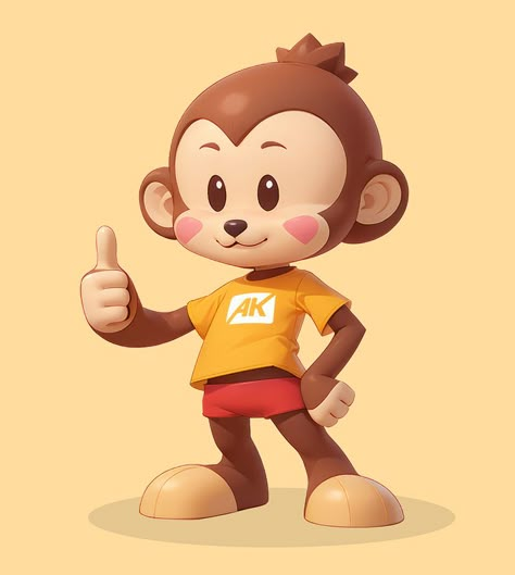 Mascot Design Character Illustrations, Mascot Reference, 3d Mascot, Monkey Mascot, Mascot Illustration, Luxury House Interior Design, Character Sheet, Luxury House, Global Community