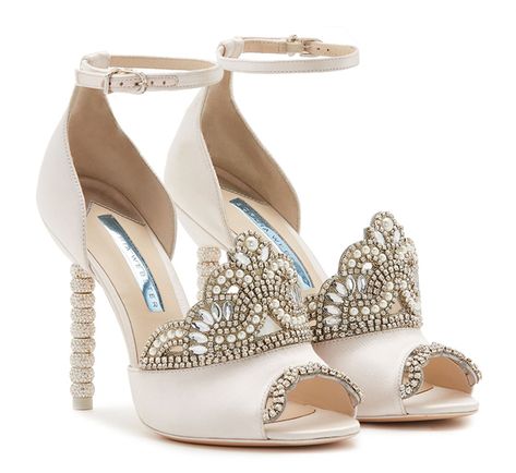 Sole Mate: 12 Wedding Shoes We Love White Shoes Wedding, Classic Black Boots, Sparkly Wedding Shoes, Shoes Wedding Heels, Ivory Sandals, Brides Shoes, Pink Wedding Shoes, Country Shoes, Designer Wedding Shoes