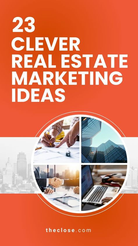 23 Clever Real Estate Marketing Ideas Real Estate Marketing Ideas, Business Strategy Management, Real Estate Marketing Strategy, Real Estate Agent Marketing, Real Estate Career, Realestate Marketing, Branding Tips, Real Estate Tips, Brand Building