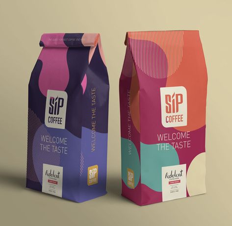 Coffee Label Design, Coffee Shop Branding, Tea Packaging Design, Coffee Label, Packaging Label Design, Cmf Design, Tshirt Packaging, Branding Design Packaging, Graphic Design Packaging