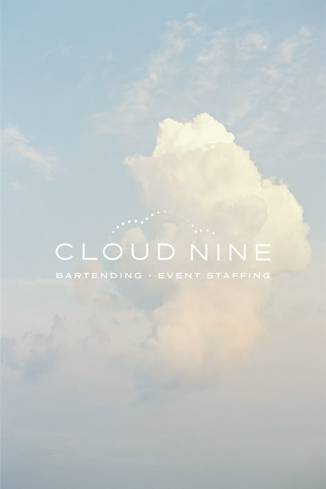 Party Graphic Design, Sky Logo, Brand Design Inspiration, Bar Branding, Airlines Branding, Perfume Logo, Party Graphic, Cloud Theme, Logo Cloud