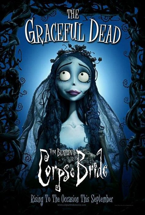 ... Tim Burton's Corpse Bride Poster #5 Corpse Bride Movie Poster, Corpse Bride Movie, Corpse Bride Art, The Corpse Bride, Emily Corpse Bride, Tim Burton Corpse Bride, Best Halloween Movies, Tim Burton Style, Tim Burton Art