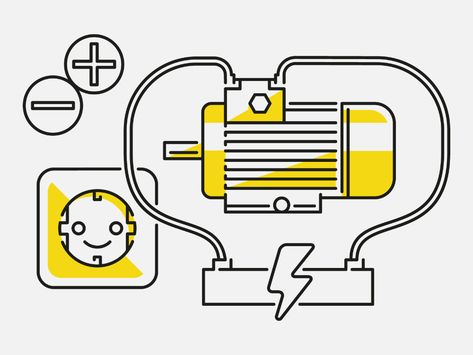 Electric Motor by Timo Meyer on Dribbble Motor Logo, Electric Motor, Global Community, Electricity, Collage, Iphone, ? Logo, Pins, Quick Saves