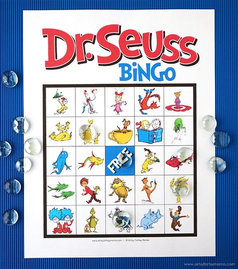 Dr Seuss Bingo, Dr Seuss Game, Dr Seuss Printables, Dr Seuss Preschool, Book Club Activities, Dr Seuss Classroom, Dr Seuss Activities, Dr Seuss Crafts, Club Activities