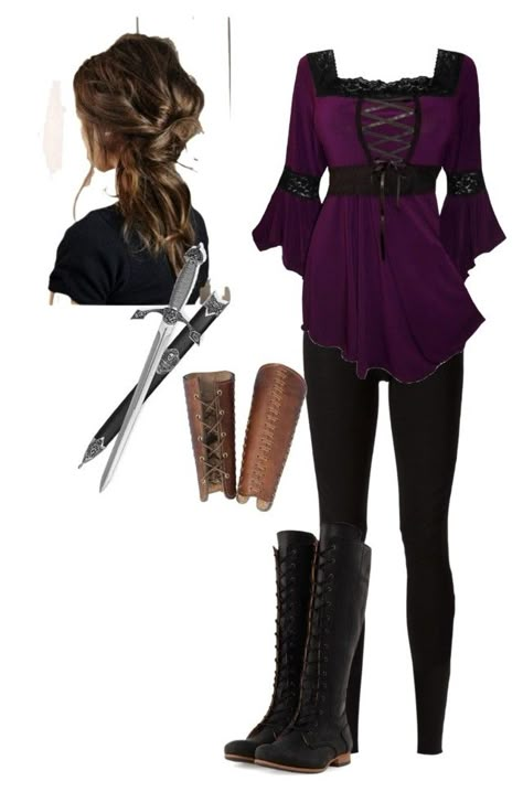 fight training with the knights (Merlin) by weareallmadhere-96 on Polyvore featuring Rick Owens Lilies, John Fluevog and S.W.O.R.D. Knight Inspired Outfit, Huntress Outfit, Narnia Outfit Ideas, Training Outfit, Warrior Outfit, Old Fashion Dresses, Training Clothes, Character Inspired Outfits, Fandom Outfits