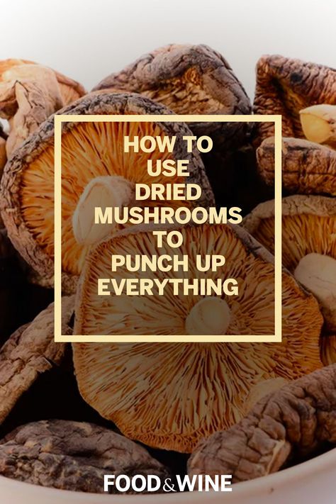 Dried mushrooms are the pure umami pantry staple every kitchen needs. Learn about all the ways they can enhance your favorite dishes. How To Use Dried Mushrooms, Dried Mushroom Recipes, Dry Mushroom Recipes, Dehydrated Mushrooms, Matcha Benefits, Compound Butter, Dried Mushrooms, Kitchen Needs, Reishi Mushroom