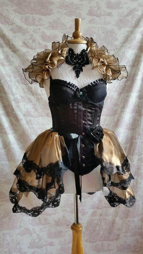 Vintage Burlesque Costume, Cabaret Costumes, Steampunk Burlesque, Bee Fairy, Futuristic Soldier, Christmas Performance, Burlesque Dress, Cabaret Costume, Doll Dress Form