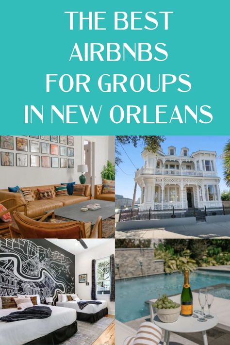 The Best Airbnbs for Groups in New Orleans – The Best Airbnb’s For Bachelor, Bachelorette Parties & Mardi Gras – JetsetChristina New Orleans Airbnb, Bachelorette In New Orleans, New Orleans Bachelor Party, Bachelorette Party New Orleans, Bachelorette Party Airbnb, Mardi Gras Bachelorette Party, New Orleans Bachelorette Party, Backyard Entertaining Space, Nola Bachelorette Party