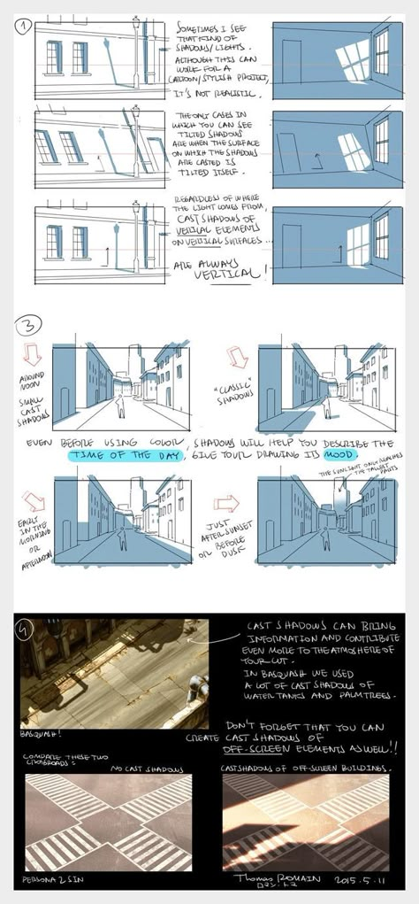 Background Inspiration Drawing, Webcomic Background, Anime Background Tutorial, How To Draw Backgrounds, Detailed Buildings, Background Drawing Ideas, Backgrounds Tutorial, Thomas Romain, Draw Perspective