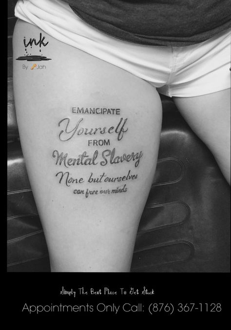 Bob Marley lyrics tattoo Bob Marley Tattoo Ideas, One Love Tattoo Bob Marley, Bob Marley Tattoo For Women, Bob Marley Lyrics Tattoo, Bob Marley Quotes Tattoos, Bob Marley Lyrics Quotes, Bob Marley Tattoo, Bob Marley Lyrics, Quotes By Bob Marley