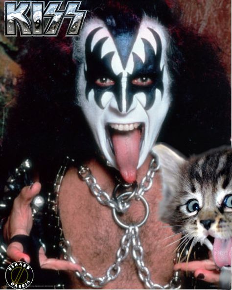 Kiss band Gene Simmons Makeup, Gene Kiss, Gene Simmons Tongue, My Secret Hotel, Gene Simmons Kiss, Hot Band, Gene Simmons, Kiss Band, Free Youtube