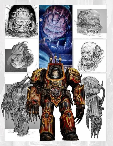 Space Marine Art, Chaos 40k, Marine Paint, Chaos Lord, Creature Artwork, Warhammer 40k Art, Knight Art, Warhammer Art, Warhammer 40k Artwork