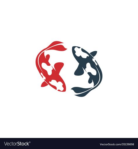 Koi Fish Logo, Uniqlo Logo, Koi Fish Drawing Tattoo, Manga Logo, Koi Fish Colors, Ang Pow, Koi Fish Drawing, Fish Template, Powerpoint Background Design