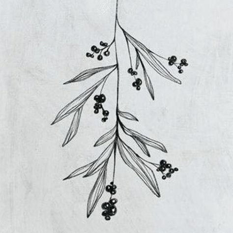 Mistletoe Aesthetic, Breakthrough Art, Mistletoe Tattoo, Toe Tattoos, Stick And Poke, Feminine Tattoos, Tattoos Ideas, Christmas Quotes, Lotus Flower Tattoo