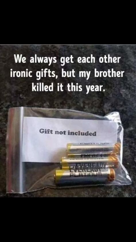 Gift Not Included, Vulgar Humor, Iron Gifts, Wrapped Gifts, Gift From Heaven, White Elephant Gift, Wrap Gift, Santa Gifts, Can't Stop Laughing