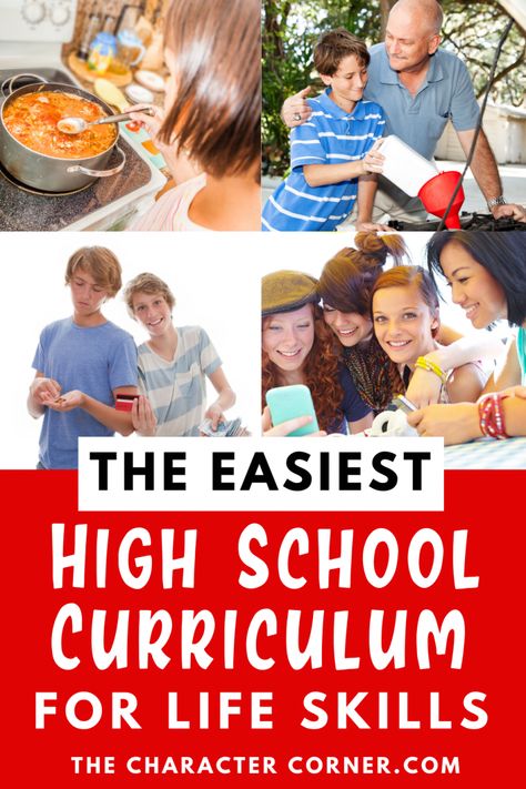 High School Life Skills, Life Skills Kids, Middle School Life, Life Skills Class, Life Skills Curriculum, High School Teen, Functional Life Skills, Life Skills Lessons, High School Curriculum