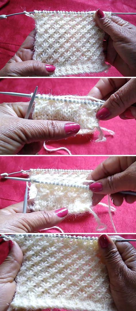 Knitting Stitches Tutorial, Knitting Paterns, Knitting Machine Projects, Knitting Patterns Free Cardigans, Pattern Knitting, Knitting Instructions, Baby Blanket Knitting Pattern, Blanket Knitting, Beginners Knitting