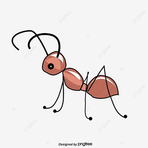 Cute Ants Illustration, Ant Cartoon Drawing, Ant Drawing Cute, Cute Ant Cartoon, Ant Tattoo Cute, Ants Drawings, Ant Drawing Easy, Cartoon Ants, Shingle Art