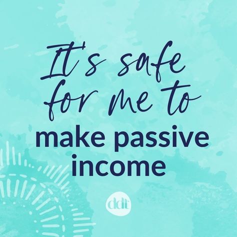 Passive Income Affirmations, Income Affirmations, Work Altar, Real Estate Vision Board, Affirmation Meaning, Passive Income Quotes, Prosperity Affirmations, Money Blocks, Make Passive Income