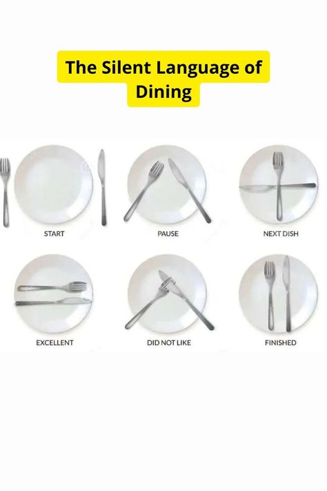 Utensil Placement Etiquette, Dining Table Etiquette, Cutlery Etiquette Table Settings, Cutlery Language, Fine Dining Etiquette, Dining Etiquette Table Manners, Utensil Placement, Cutlery Placement, Cutlery Etiquette