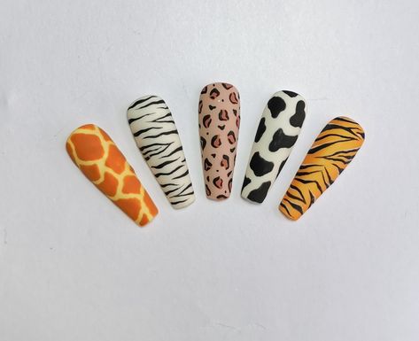 Animal Nail Designs, Animal Print Nails Art, Animal Nail Art, Art Deco Nails, Minx Nails, Nail Designs Valentines, Nail Art Designs Diy, Animal Nails, Animal Print Nails