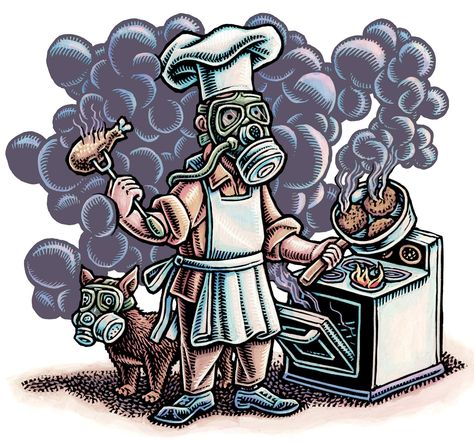 kitchen cooking air pollution - interesting article.  Masking with candles, air fresheners makes the pollution worse Nyt Cooking, Passive House, Indoor Air Pollution, Kitchen Cooking, Air Pollution, Indoor Air Quality, Take Control, Interesting Articles, Green Building