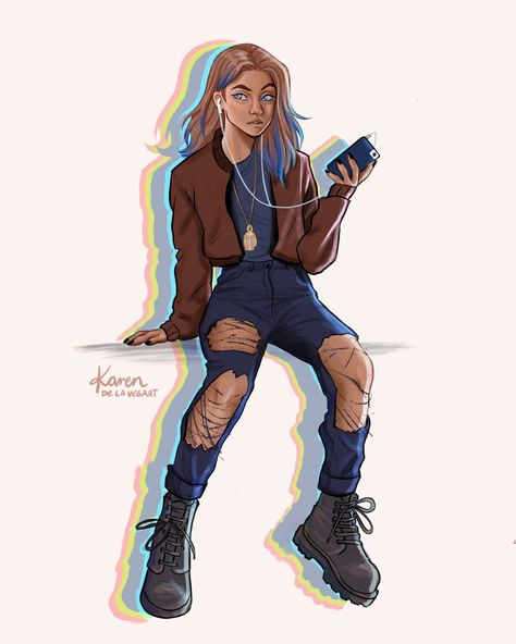 ArtStation - Sadie Kane, Karen De la Vega Light Caramel Hair, Kane Chronicals, Sadie Kane, The Kane Chronicles, Red Pyramid, Zio Rick, Trials Of Apollo, Percy Jackson Fan Art, Magnus Chase