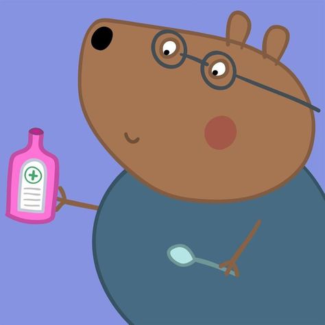 Peppa Pig Characters, Doctor Character, Peppa Pig Cartoon, Family Doctor, Pig Character, Dr Browns, Catherine Bell, Family Doctors, Cartoon Icons