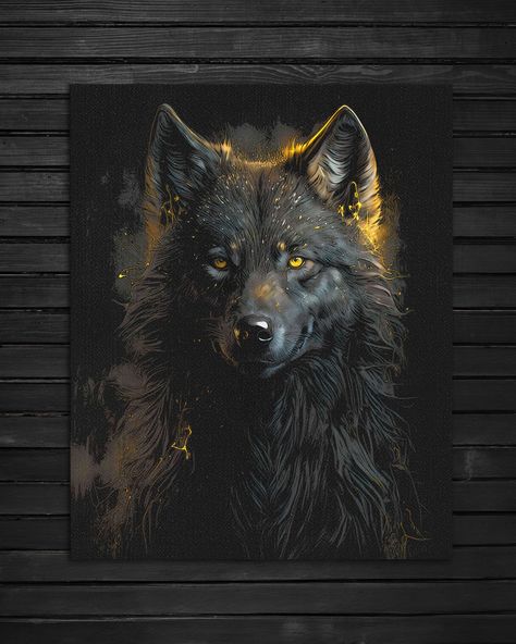 🐺 Immerse yourself in the beauty of the wilderness with our Wolf Art Collection. These stunning paintings offer a glimpse into the world of wolves, capturing their strength and grace in every brushstroke. ➡️ https://luxurywallart.com/collections/wolf-paintings . . . . . #luxurywallart #luxuryart #wolfart #wolf #blackwolf #bluewolf Wolves Painting Acrylic, Luxury Wall Art, Wolf Painting, Baby Wolf, Wolf Drawing, Canvas Drawings, Aesthetic Photography Nature, Wolf Art, Luxury Art