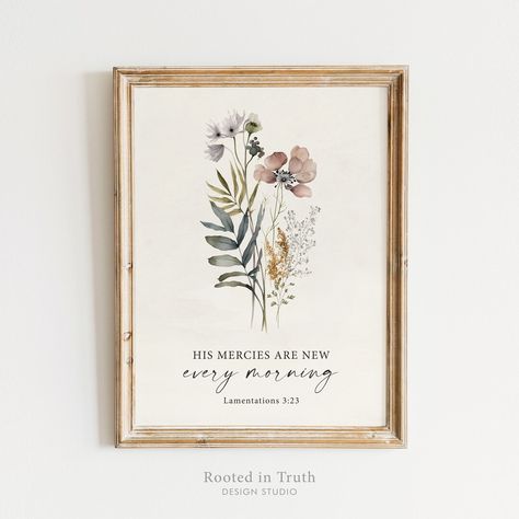 This Digital Prints item by RootedinTruthStudio has 329 favorites from Etsy shoppers. Ships from United States. Listed on Sep 29, 2023 Framed Bible Verses Wall Art, Bible Verse Pictures Frame Wall Art, Scripture Watercolor Art, Bible Verse Watercolor Art, Bible Verse Framed Wall Art, Framed Quotes On Wall, His Mercies Are New Every Morning, Bible Verse Paintings, Bible Verse Canvas Painting