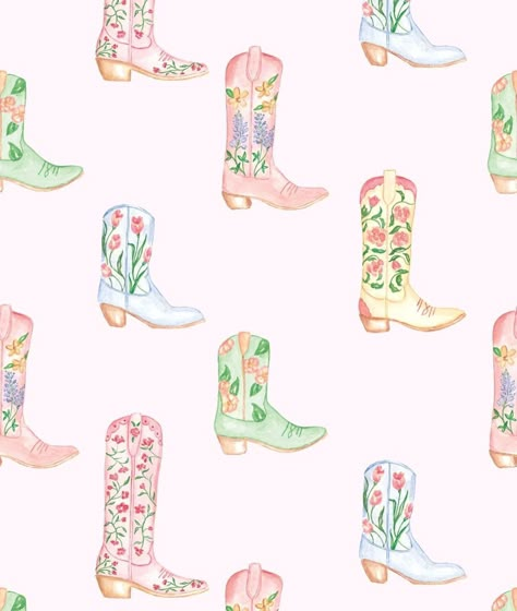 Yeehaw! This cute boot print and a coordinating boys version is now available for pajamas! Go to @shopdearjames to preorder and get ready… | Instagram Pearly Gates, Whatsapp Wallpaper, Western Aesthetic, Watch Wallpaper, Preppy Wallpaper, Apple Watch Wallpaper, Phone Wallpaper Patterns, Boot Print, Apple Watch Faces