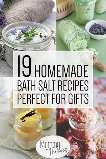 Bath Salt Recipe, Homemade Bath Salts Recipe, Diy Bath Salts, Homemade Bath Salts, Diy Bath Salt, Bath Soak Recipe, Salt Recipes, Bath Salts Recipe, Bath Salts Diy