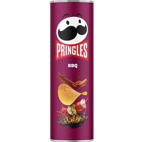 Pringles BBQ Flavored Potato Crisps Pringle Flavors, Potato Crisps, Movie Night Party, Gift List, Accessories Storage, Christmas Presents, Gift Baskets, Fortnite, Potato