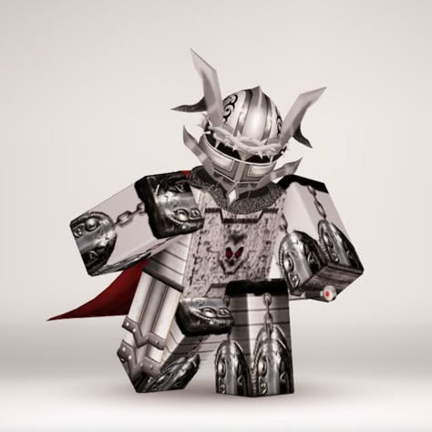 Knight Roblox Avatar, Roblox R6 Fits, Cool Roblox Avatars, Samurai Clothing, R6 Fits, Roblox Avatars Ideas, Roblox R6, Roblox Items, Roblox Character