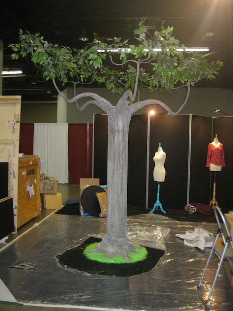 DAVE LOWE DESIGN the Blog Odyssey Of The Mind, Tree Props, Wet Foam, Weeping Cherry Tree, Dance Props, Caron Yarn, Event Display, Artificial Plants And Trees, Stage Set Design