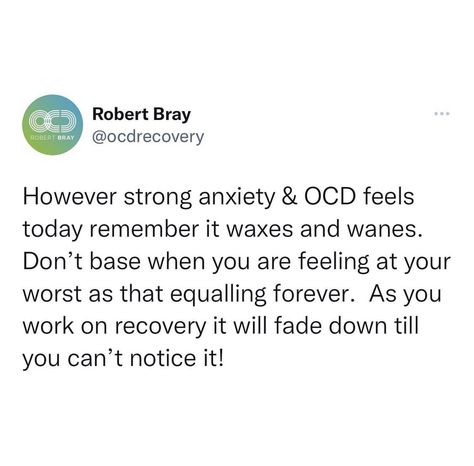 Ocd Quotes Strength, Better 2024, Ocd Quotes, Ocd Thoughts, Ocd Therapy, Mental Health Inspiration, Quotes Strength, Health Psychology, Mental Health And Wellbeing