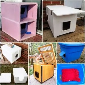 DIY Archives - Page 2 of 3 - Suite 101 Outdoor Cat Shelter Diy, Outdoor Cat House Plans, Cat House Outdoor Winter, Outdoor Cat House Diy, Outside Cat Shelter, Diy Outdoor Cat House, Cat Shelters For Winter, Outside Cat House, Cat House Plans