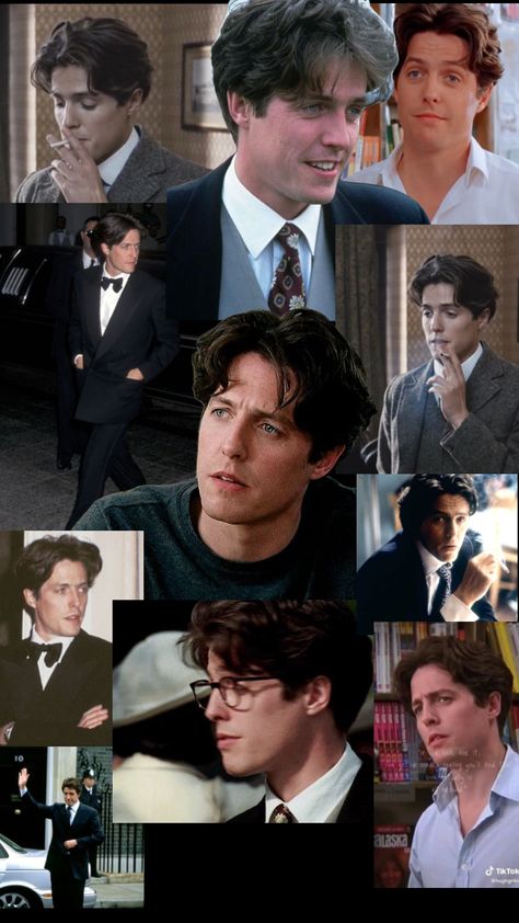 Young Hugh Grant 😍 Hugh Grant Hair 90s, Hugh Grant 90s Notting Hill, 90s Hugh Grant, High Grant 90s, Hugh Grant 80s, Hugh Grant Style, Hugh Grant Hair, Hugh Grant Aesthetic, Hugh Grant Wallpaper