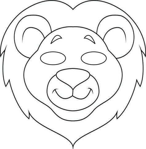 These Jungle Masks are perfect for at home play or for your VBS Jungle themed adventures. The masks are provided in both black and white and color for the kids Kids Crafts Masks, Animal Mask Templates, Mask Templates, Printable Animal Masks, Animal Masks For Kids, Animal Face Mask, Printable Masks, Butterfly Mask, Animal Templates