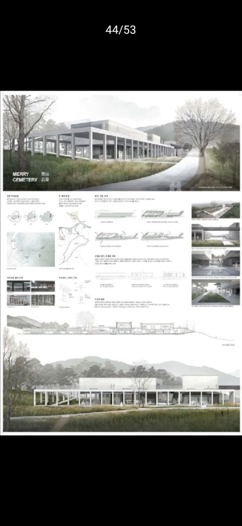 Architect Portfolio Design, Concept Board Architecture, Architecture Design Presentation, Architecture Drawing Presentation, Architecture Portfolio Layout, Presentation Board Design, Welcome Center, Landscape Architecture Drawing, Architecture Portfolio Design