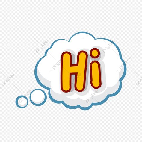 Hi Images, Bubble Png, Talk Bubble, Hello My Love, Bubble Stickers, Pop Art Comic, Thought Bubbles, Sticker Maker, Name Wallpaper