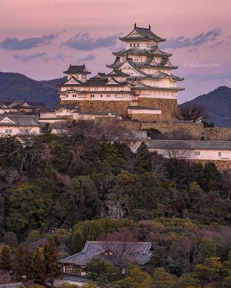 Samurai Castle, Future Architect, Himeji Castle, Japan Landscape, Japanese Castle, Japan Architecture, Samurai Artwork, Japanese Samurai, Nice Place