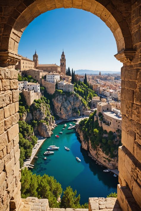 10 Must-Visit Places in Spain for an Unforgettable Trip! Most Beautiful Places In Spain, Moorish Spain, Best Cities In Spain, Beautiful Places In Spain, Places To Visit In Spain, Moorish Architecture, Places In Spain, Beach Place, Visit Places