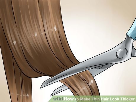 Simple Haircut, Thicken Hair, Make Hair Thicker, Thick Hair Remedies, Styling Tricks, Bob Haircut For Fine Hair, Flat Hair, Grow Hair Faster, Hair Thickening