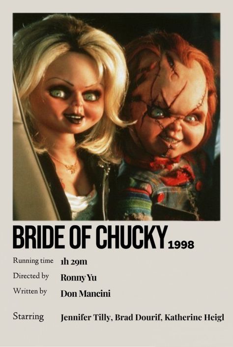 Chucky Polaroid Poster, Child's Play Movie, Classic Horror Movies Posters, Chucky Movies, Chucky Doll, Bride Of Chucky, Polaroid Poster, Funny Horror, Movie Poster Wall