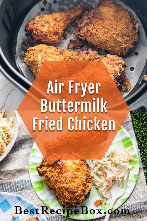 Southern Fried Chicken Air Fryer, Air Fryer Country Fried Chicken, Buttermilk Chicken Tenders Air Fryer, Fried Chicken Breast Air Fryer, Buttermilk Air Fried Chicken, Buttermilk Fried Chicken Air Fryer, Air Fryer Southern Fried Chicken Recipe, Air Fryer Buttermilk Chicken, Air Fryer Buttermilk Fried Chicken