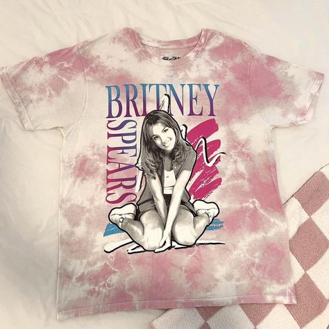 Britney Spears T Shirt! Size Large Good Condition... - Depop Britney Spears Book, Britney Spears Shirt, Britney Spears Im A Slave 4 U Outfit, Britney Spears Overprotected, Britney Spears Memoir, Spears, Britney Spears, Vintage Graphics, Vintage Tees